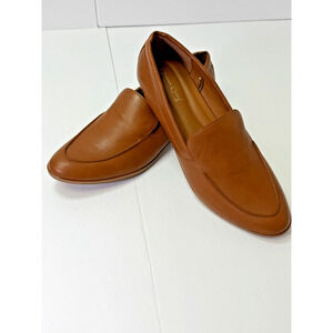 Jessica Carlyle Womens Tan Loafers Size 10 Slip On Comfort Flats Classic Casual